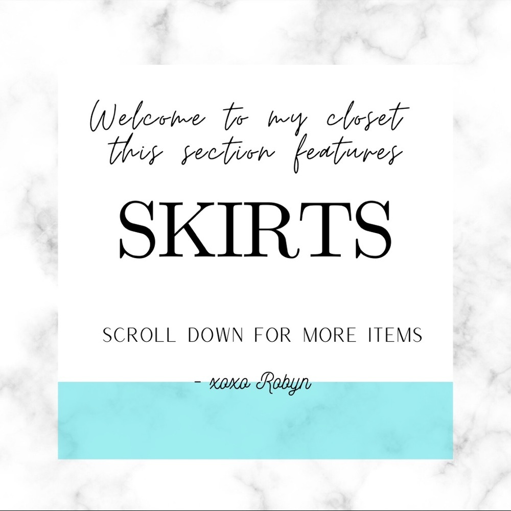 SKIRTS!